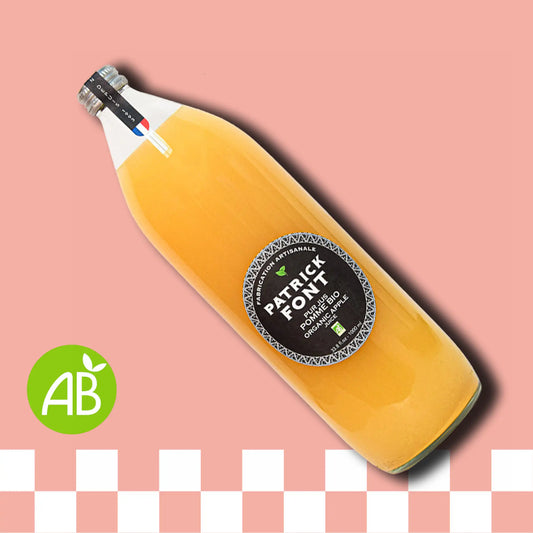 Patrick Font : Jus de pomme bio - 1L